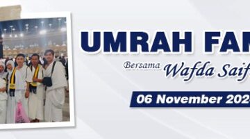 CERITA WAFDA SAIFAN DAN KELUARGA BERIBADAH UMRAH, YUK SIMAK KESERUANNYA!